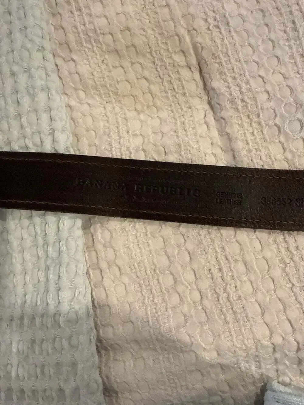 Banana Republic Brown Genuine Leather Belt Size M
